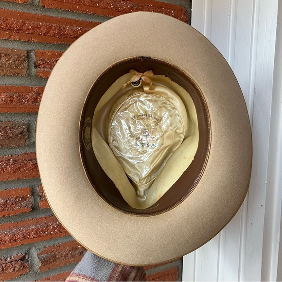 Vintage 50s/60s Stetson 3X Beaver Open Road Hat Size 7 1/8 - Picture 6 of 13